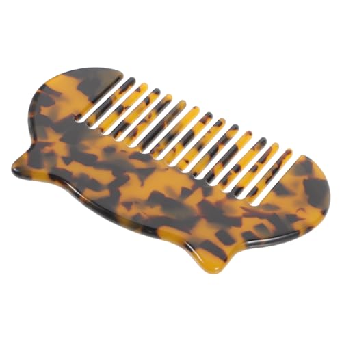 WRITWAA Katzenohr Design Tragbarer Haarkamm für Männer für Lockiges Haar Multifunktional und Praktisch aus Acetat Gefertigt Haarbruch Perfektes von WRITWAA