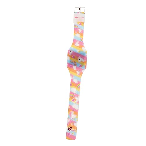 WRITWAA Touch Display Kinderuhr Einhorn Bunte Armbanduhr Für Jungen Und Mädchen Lernuhr Mit -zeitansicht Für Sport Und Alltag Spaß Und Funktionalität Einem von WRITWAA