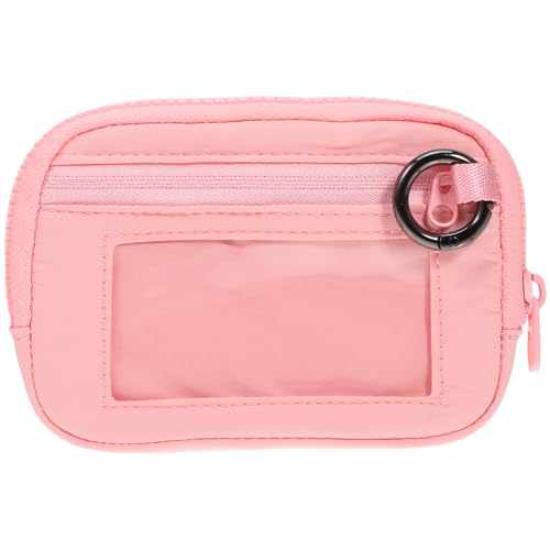 WRITWAA Klein Damen Handtasche Tragbare Clutch Mit Reißverschluss Vielseitige Geldbörse Für Mit Snap Clip Als Kartenhalter Oder Münzbeutel von WRITWAA