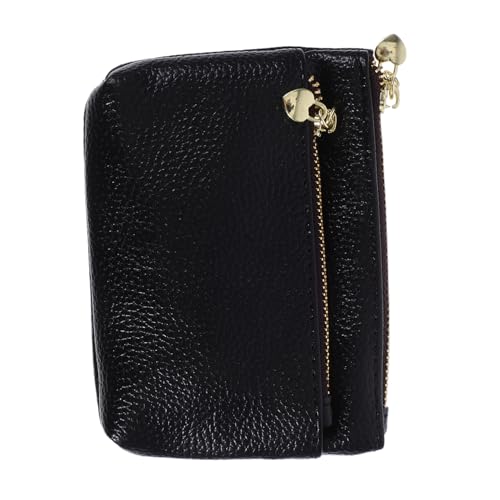 WRITWAA Kleine Geldbörse Für Damen Mit Reißverschluss Münzbörse Kartenetui Aus Kunstleder Kompakt Und Leicht Für Tägliche Reisen Und Einkäufe von WRITWAA