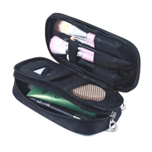 WRITWAA Kosmetiktasche Mit Reißverschluss Tragbare wasserdichte Make-up-Tasche Kleine Reisetasche Schminktasche Für Damen Aufbewahrungstasche Für Kosmetika Und Toilettenartikel von WRITWAA