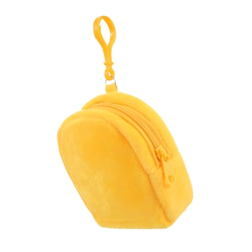 WRITWAA Kleine Schultasche Für Halter Für Auto Tragbare Kleingeldbörse Schlüsselhalter Kleine Geldbörse Mit Reißverschluss Mini-klarsichtbeutel Gürtel Münze Bote Kette Plüsch Yellow WRITWAA Kleine Schultasche Für Halter Für Auto Tragbare Kleingeldbörse Schlüsselhalter Kleine Geldbörse Mit Reißverschluss Mini-klarsichtbeutel Gürtel Münze Bote Kette Plüsch Yellow von WRITWAA