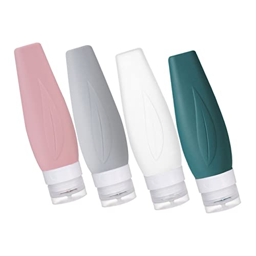 WRITWAA Kleine Silikonflaschen Satz Nachfüllbare Reiseflaschen Auslaufsichere Lotionflaschen für Damen Tragbare Kosmetikflaschen für Reisen Multifunktions Behälter für Shampoo und Duschgel WRITWAA Kleine Silikonflaschen Satz Nachfüllbare Reiseflaschen Auslaufsichere Lotionflaschen für Damen Tragbare Kosmetikflaschen für Reisen Multifunktions Behälter für Shampoo und Duschgel von WRITWAA
