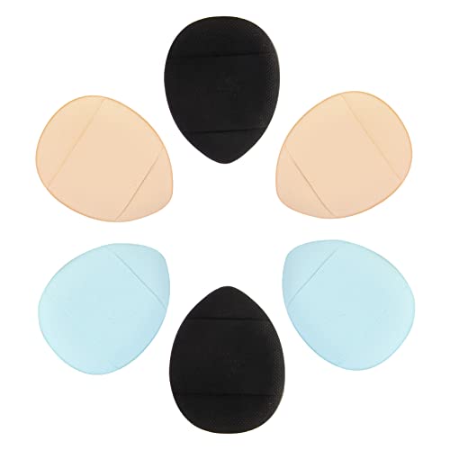 WRITWAA Kleiner Makeup Puff 6 Stück Fingergröße Puderquaste Wiederverwendbar Für Lose Puder Und Flüssigmakeup Hautfreundlicher Kosmetikschwamm Für Mädchen Und Babys Für Anwendung von WRITWAA