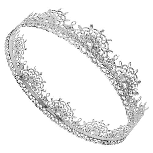 WRITWAA Königskrone Antik Aus Vintage Cosplay Kopfschmuck Geburtstagsparty Dekorative Krone Für Festival Party Accessoire von WRITWAA