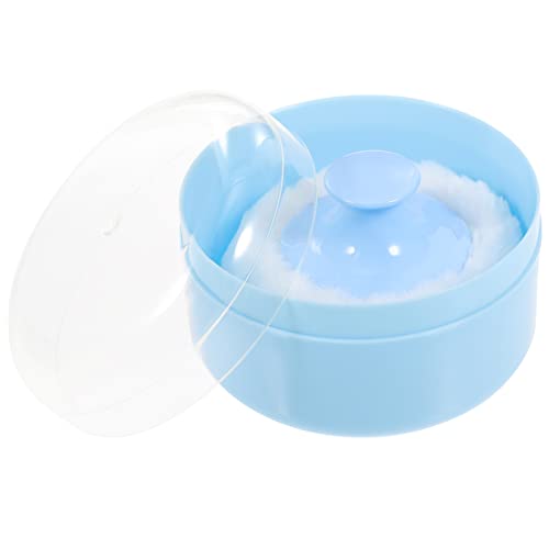 WRITWAA Körper Puder Fall Mit Flauschiger Puderquaste Für Junge Mädchen Puderquastenbehälter Aus Hochwertigem Material Zum Aufbewahren Von Talkumpuder Handlich Für Heimgebrauch Baden von WRITWAA