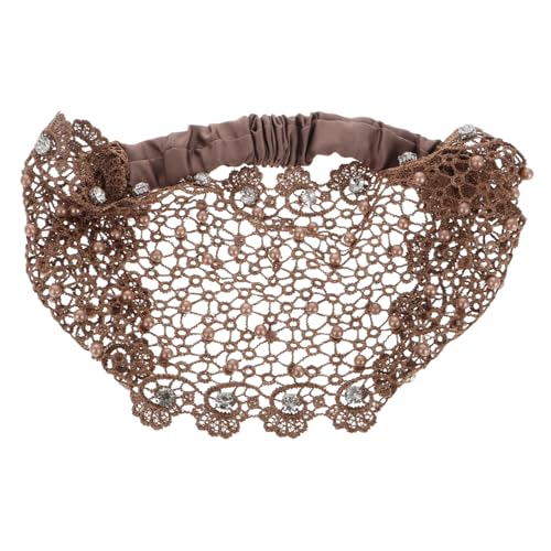 WRITWAA Netzstirnband Für Frauen Spitzen-stirnband Zum Schlafen Kopftuch Haarhaube Warmes Stirnband Kopfwickel Schlafhaarstirnband Elastisch Langlebig von WRITWAA