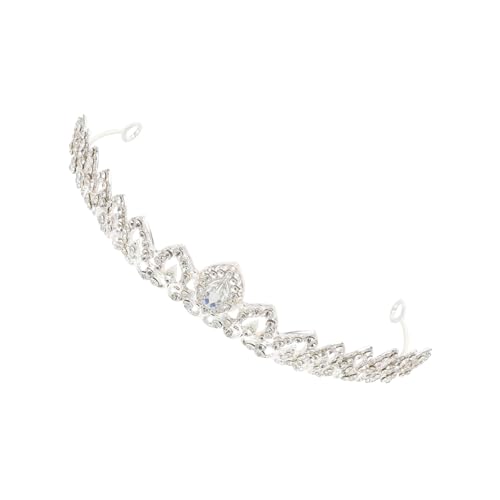 WRITWAA Kopfschmuck Braut Krone Hochzeit Tiara Stilvolle Legierung Schmuck Kopfbedeckung Für Party Fotoshootings Heiratsanträge von WRITWAA