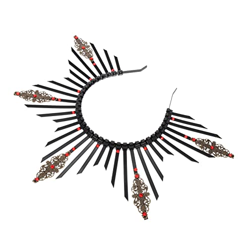 WRITWAA Kopfschmuck Heiligenschein Stirnband Für Frauen Metallisch Cosplay Göttin Stirnband Jungfrau Heiligenschein Kopfschmuck Göttin von WRITWAA