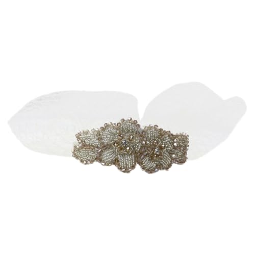 WRITWAA Kopfschmuck Mesh Für Damen Mesh Kopfbedeckung Bezauberndes Styling Für Haare Leicht Und Elegant Für Festivals Und Partys von WRITWAA