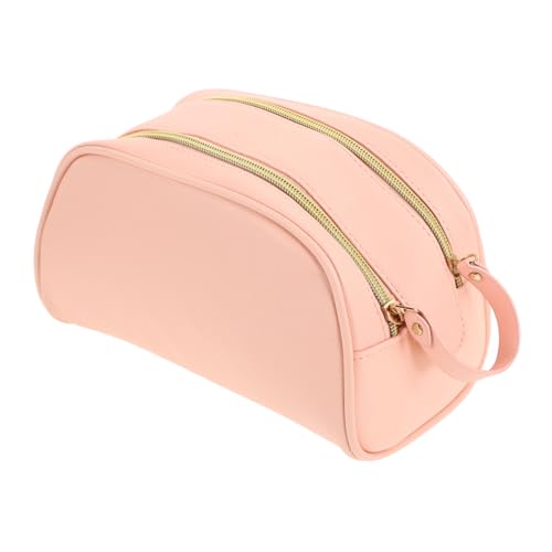 WRITWAA Wasserfeste Kosmetiktasche Mit Reißverschluss Tragbarer Make-up-Beutel Für Damen Reise-toilettentasche Aufbewahrungstasche Für Schönheitsartikel Geeignet Für Reisen Urlaub Und von WRITWAA