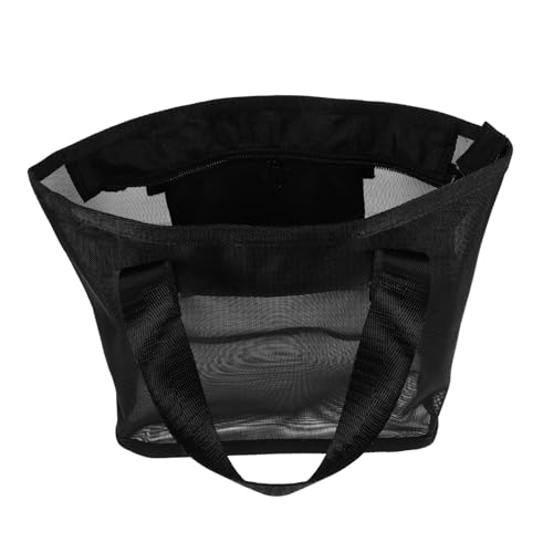 WRITWAA Große Kapazität Mesh Kosmetiktasche Für Damen Tragbare Reise-Organizer Für Make-up Und Toilettenartikel Leicht Und Strapazierfähig Für Reisen Und Täglichen Gebrauch von WRITWAA