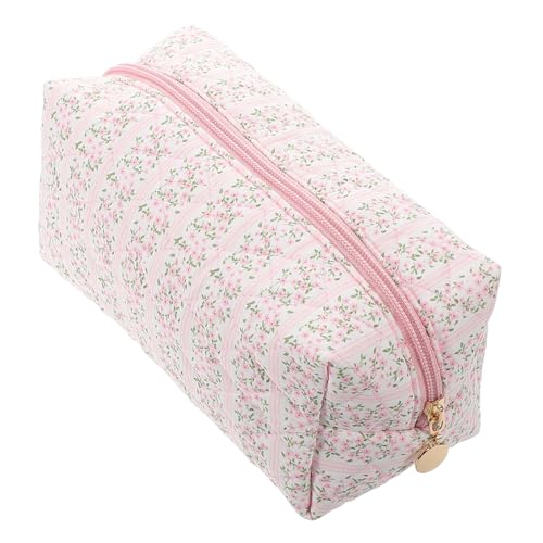 WRITWAA Große Kosmetiktasche Mit Reißverschluss Praktische Aufbewahrung Für Und Alltag Süßes Design Für Damen Und Mädchen Hohe Kapazität Für Makeup Und Pflegeprodukte von WRITWAA