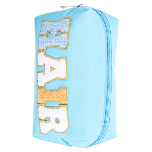 WRITWAA Kosmetiktasche Toilettenartikel Beutel Taschen Für Frauen Make-up-Reisetasche Reise -Make -up -Tasche Süße Schminktasche Faltbare Schminktasche Make-up-Taschen Makeuo -Taschen Pu von WRITWAA