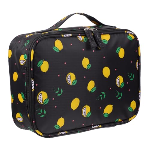 WRITWAA Kosmetiktasche Tragbar Reise Kulturbeutel mit Aufhängehaken Mehrere Fächer für Damen Transparent Exquisites Design von WRITWAA