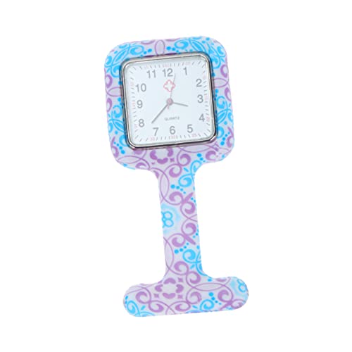 WRITWAA Krankenschwester-Stift Frauen digital Uhr für männer Damenuhren medizinische Krankenschwester Uhr quadratische hängende Uhr Sport Anschauen Geschenk Halskette Student von WRITWAA