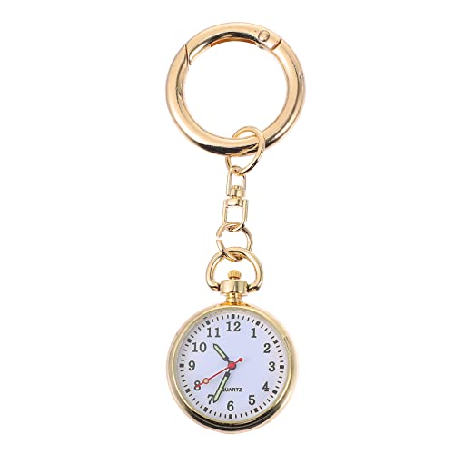 WRITWAA Krankenschwesteruhr Taschenuhr Taschenuhr Für Krankenschwestern Zum Aufstecken Krankenschwestergeschenk Uhr Für Krankenschwestern Schlüsselanhängeruhr Hängeuhr von WRITWAA