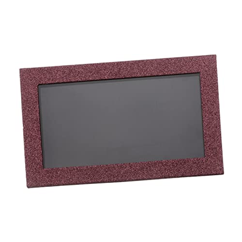 WRITWAA Leere Magnetische Lidschatten Organizer Box Weinrot Diy Kosmetik Aufbewahrungsbehälter für Make Up Einfaches Design Hohe Kapazität Tragbar von WRITWAA