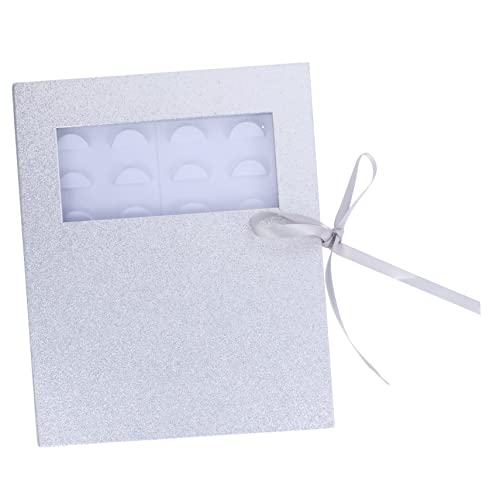 WRITWAA Leeres Wimpernbox Satz mit Tablett Organizer für Falsche Wimpern Langlebig und Leicht für Schönheitssalons und Persönlichen Gebrauch Wimpernhalter mit Transparentem Design von WRITWAA