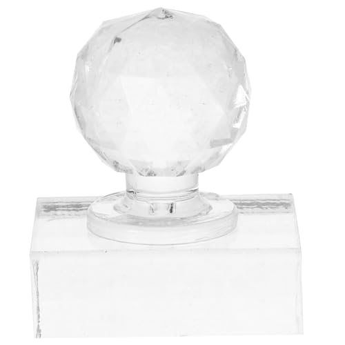 WRITWAA Lidschatten-puder-werkzeug Pulver Auge Make-up-gadget Lidschatten-stempel Kosmetischer Pressstempel Diy Rouge-tool Kosmetischer Stampfer Lidschattenstampfer Acryl Transparent von WRITWAA
