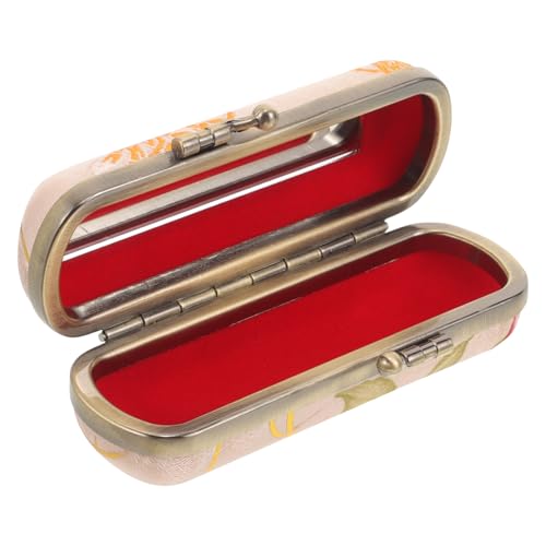 WRITWAA Tragbare Lippenstift-etui Mit Spiegel Lippenstift-Box Für Damen Modisch Und Praktisch Für Unterwegs von WRITWAA