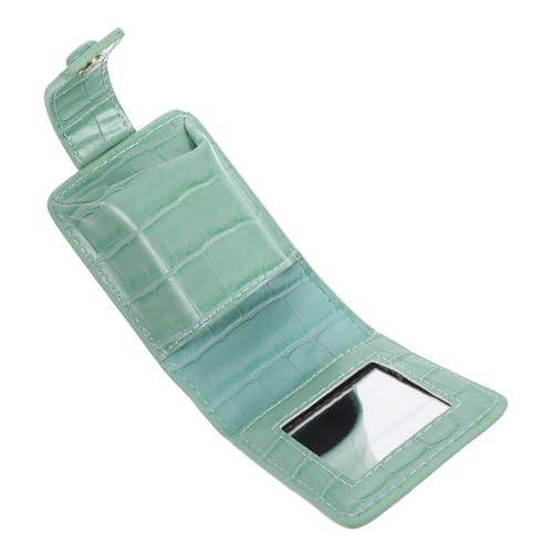 WRITWAA Lippenstiftetui Mit Spiegel Kleine Aufbewahrungstasche Organizer Für Schminktasche Praktisch Zum Tragen Von Lippenstiften Und Kleinen Utensilien von WRITWAA