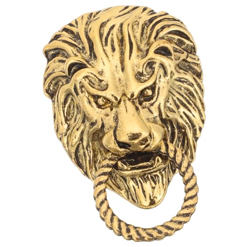 WRITWAA Vintage Löwenbrosche Für Herren Brosche Anstecknadel Revers Anzug Kragen Dekorative Anstecknadel von WRITWAA