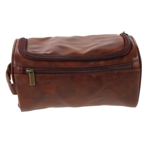 WRITWAA Kosmetiktasche Mit Reißverschluss Reise-Kosmetik-Organizer Damen-toilettenartikel-Tasche Make-up-Tasche Tragbar Wasserfeste Aufbewahrungstasche Für Kosmetika Schreibwaren Handys von WRITWAA