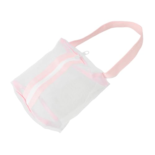 WRITWAA Kosmetiktasche Mit Netzaufbewahrung Reise-Make-up-Tasche Kleiner Organizer Für Toilettenartikel Damen-Make-up-Tasche von WRITWAA