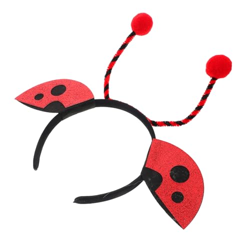 WRITWAA Stirnbänder Für Mädchen Marienkäfer-stirnband Haarband Perfekter Dekorativer Kopfschmuck Für Partys von WRITWAA