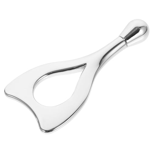 WRITWAA Metall-augenmassagestab Augencreme-roller-applikator Mit Löffel-ende Hautpflege-tool Für Gesicht Und Augen Zum Auftragen Von Creme Und Massieren Zur Faltenreduktion von WRITWAA