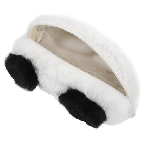 WRITWAA Makeup Bag Für Damen Cartoon Toilettentasche Tragbare Kosmetiktasche Für Make-up Schmuck Und Münzen Für Reisen Shopping Und Alltag Mit Hundedesign von WRITWAA