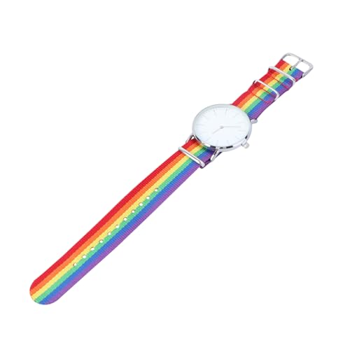 WRITWAA Mode Uhr Herrenarmbanduhren Quartz Uhr Homosexuell Stahluhr Uhrengehäuse für Herren Damenuhren Modeuhr Handgelenkdekoration Anschauen Gurt Quarzuhren schmücken Männer und Frauen von WRITWAA