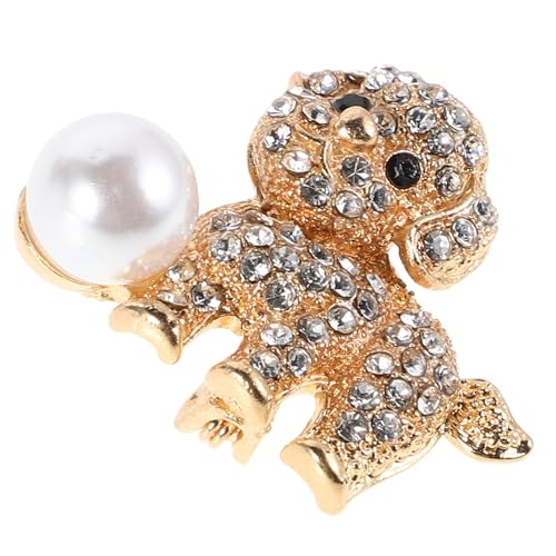 WRITWAA Elegante Brosche Für Damen Strass Brosche in Hundeform Modische Anstecknadel Für Hochzeiten WRITWAA Elegante Brosche Für Damen Strass Brosche in Hundeform Modische Anstecknadel Für Hochzeiten von WRITWAA