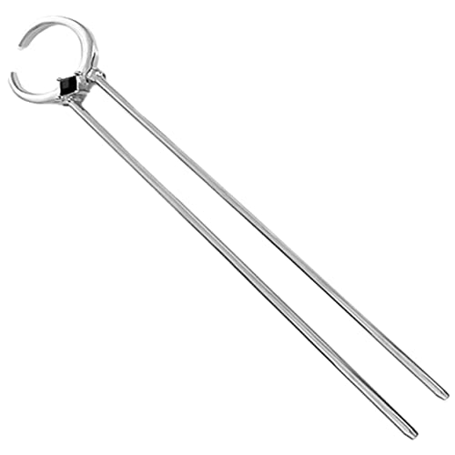 WRITWAA Mondform Haarnadel Mit Strasssteinen Dutt-haarstab Für Frauen Metall Haarspange Kopfschmuck Für Party Und Alltag von WRITWAA