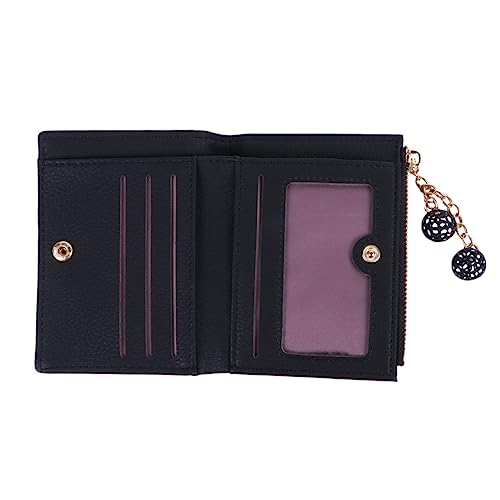 WRITWAA Multifunktionale Geldbörse Aus Wasserdichtes Kompaktes Design Für Münzen Scheine Und Schlüssel Minimalistisches Portemonnaie Für Männer Und Frauen Schwarz von WRITWAA