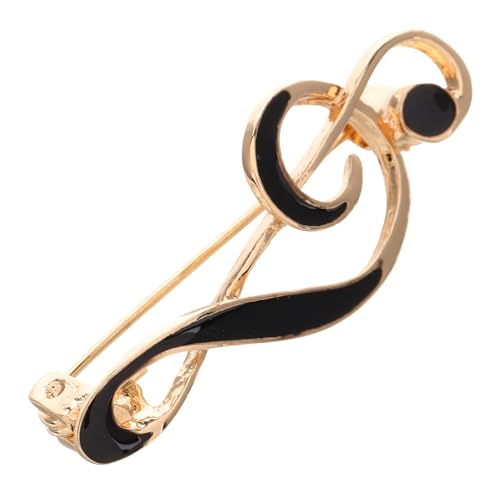 WRITWAA Musikinstrument-anstecker Notenbrosche Zinklegierung Design für Anzüge von WRITWAA