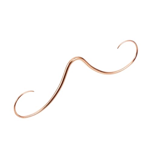WRITWAA Mustache Septum Nasenpiercing Roségold Komfortabel Modisch Vielseitig Für Frauen und von WRITWAA