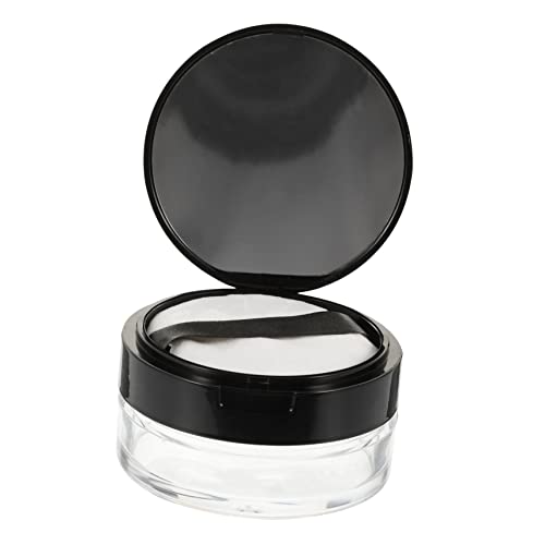 WRITWAA Nachfüllbarer Puderbehälter Tragbares Puderetui Stilvoller Puderhalter Leerer Behälter Für Damen Etui Für Losen Puder Behälter Für Make-up-puder von WRITWAA
