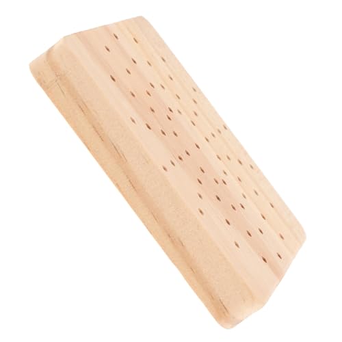 WRITWAA Bohrer-organizer Aus Holz Nagelbohrer-werkzeughalter Bit-halter Für Maniküre Aufbewahrungsbox Für Bohrer Nagelbohrerhalter Für Salon Und Heimgebrauch von WRITWAA