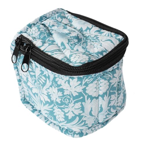 WRITWAA Nagellack Aufbewahrungstasche mit Fächern Tragbare Nagellack Organizer Tasche mit Reißverschluss Kompakte Nagelpflege Aufbewahrungsbox für Nageldesign Zubehör von WRITWAA