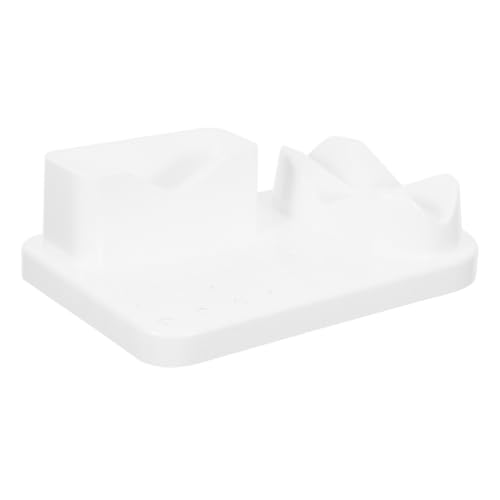 WRITWAA 24löcher Nagelwerkzeughalter Mit Aufbewahrungsbox Für Bohrer Und Schleifköpfe Platzsparender Organizer Mit Löchern Für Nagelwerkzeuge Kompakter Ständer Für Geordnete von WRITWAA