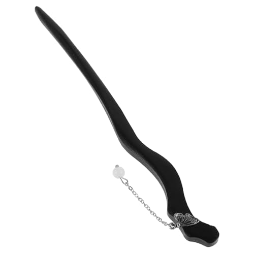 WRITWAA Neue Haarnadel Im Chinesischen Stil Für Frauen Haarstäbchen Praktischer Haarknoten-stick Accessoires Im Chinesischen Stil Chinesische Haarnadeln Haarnadelstifte Hölzern Black von WRITWAA