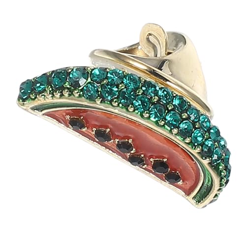 WRITWAA Wassermelonen-anstecker Cartoon-obst-brosche Anstecknadel Für Japanische Ästhetik Realistische Lebensmittel-design Schmuck Für Taschen Kleidung Jacken Hüte von WRITWAA