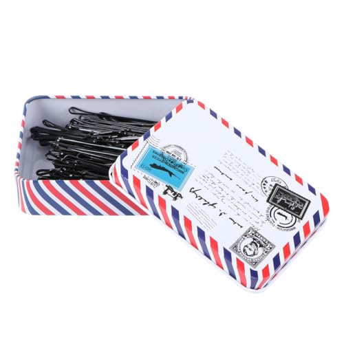 WRITWAA No Trace Haarspange Schwarzes Haar Mini Haarspangen Bobby Pin Abendkleid Kopfschmuck Damen Haarnadel Einfache Haarspangen Einfacher Stil Haarnadel Elegantes Design Haarspangen von WRITWAA