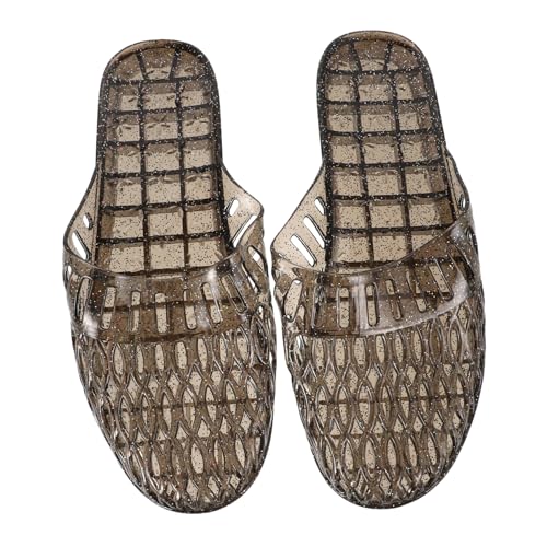 WRITWAA Non-slip-sommer-slipper Transparente Geleeschuhe Mit Hohlem Design Für Duschstrandbecken Im Innen- Und Außenbereich von WRITWAA