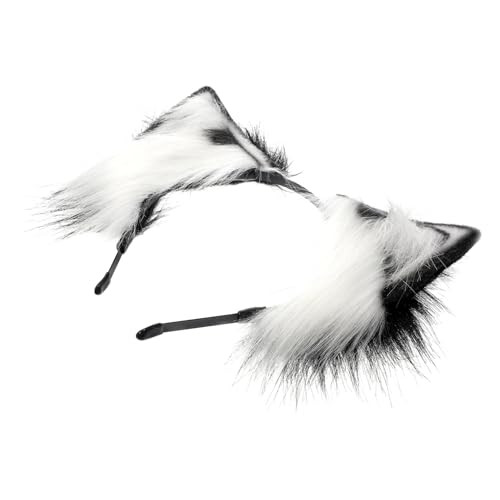 WRITWAA Ohr-haarband Aus Plüsch Kopfschmuck Für Cosplay Performance-haar-accessoire Party-kopf-dekor Handgefertigt Hautfreundliches Material Einfach Zu Tragen Exquisites Design von WRITWAA
