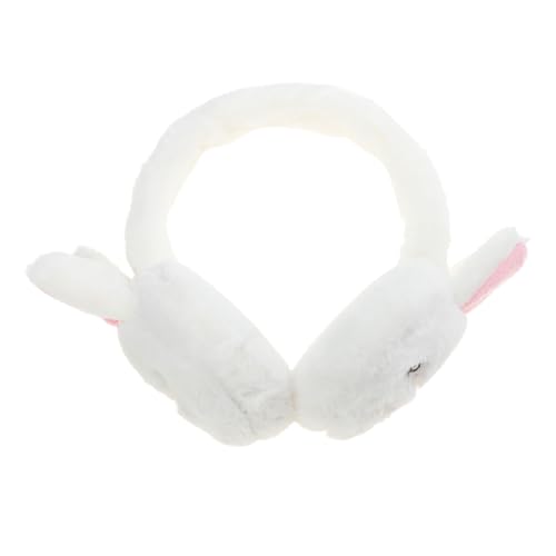 WRITWAA Warme OhrenschüTzer FüR Kinder, PlüSch OhrwäRmer Mit Niedlichem Hasenohren Design, Weiß, Ideal FüR Kaltes Wetter Und Wintergeschenk WRITWAA Warme OhrenschüTzer FüR Kinder, PlüSch OhrwäRmer Mit Niedlichem Hasenohren Design, Weiß, Ideal FüR Kaltes Wetter Und Wintergeschenk von WRITWAA