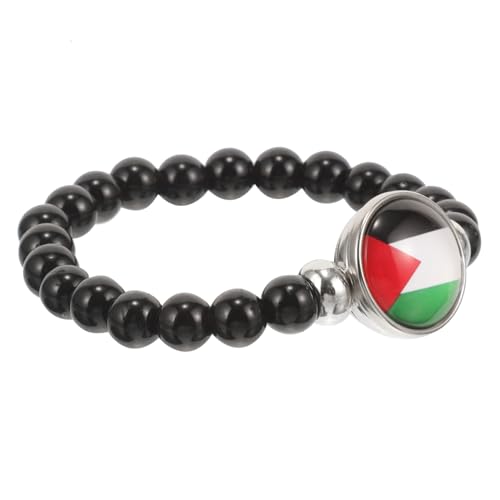 WRITWAA Palästina Armband Handgelenkarmband Schickes Palästina Armband Palästina Flaggenarmband Für Jungen Paararmbänder Palästina Armbänder Palästina Flaggenarmbänder Schickes von WRITWAA