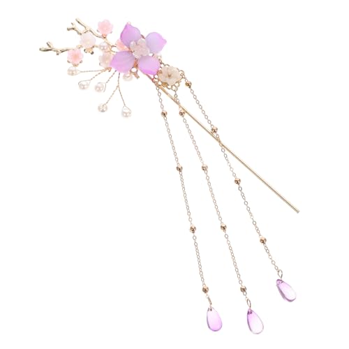 WRITWAA Pearl Quaste Haarnadel Seide Perle Klammer haarschmuck chinesische Haarstäbchen Blumenhaarnadel Haarstäbchen für Frauen chinesische Haarnadel Zinklegierung WRITWAA Pearl Quaste Haarnadel Seide Perle Klammer haarschmuck chinesische Haarstäbchen Blumenhaarnadel Haarstäbchen für Frauen chinesische Haarnadel Zinklegierung von WRITWAA